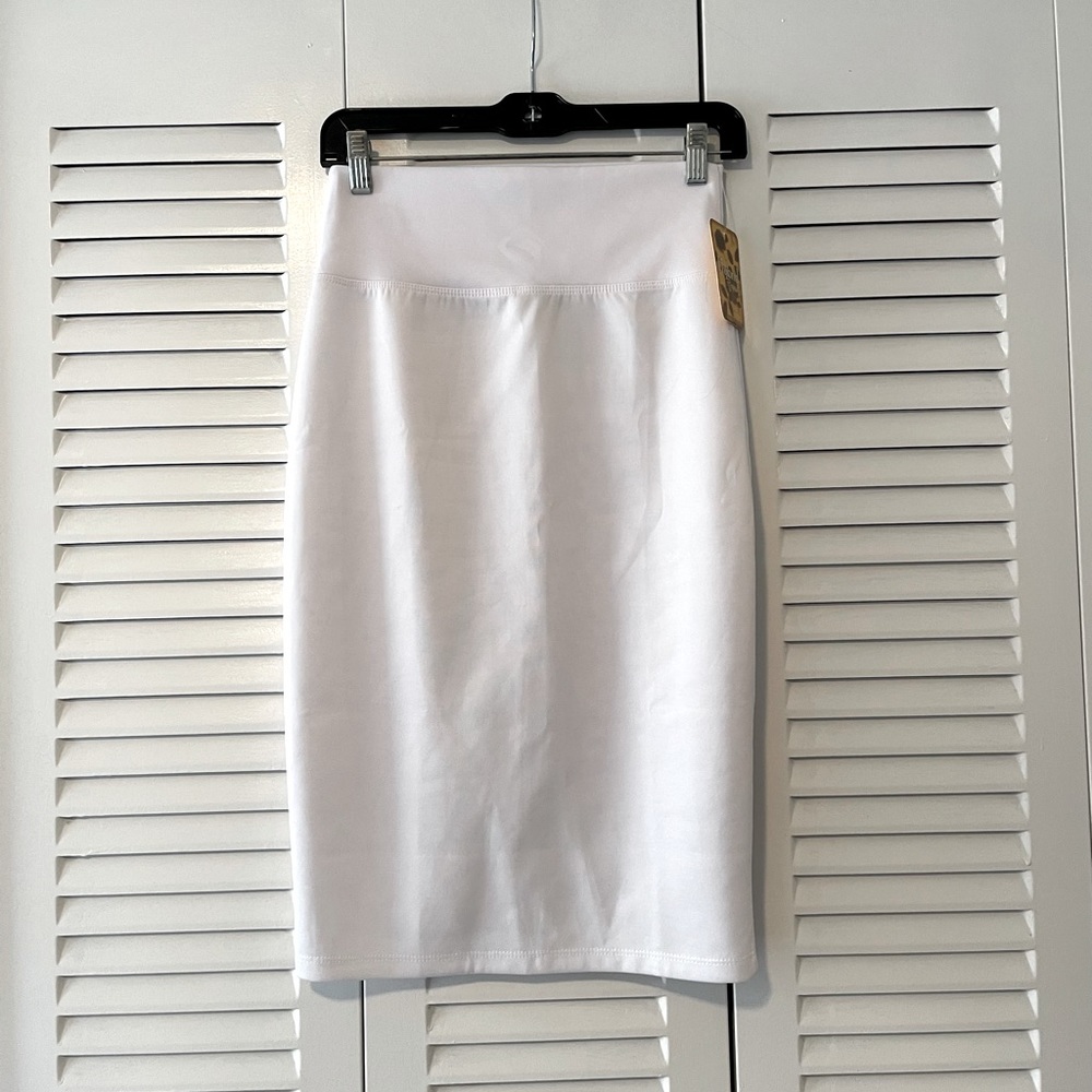 White Midi Skirt